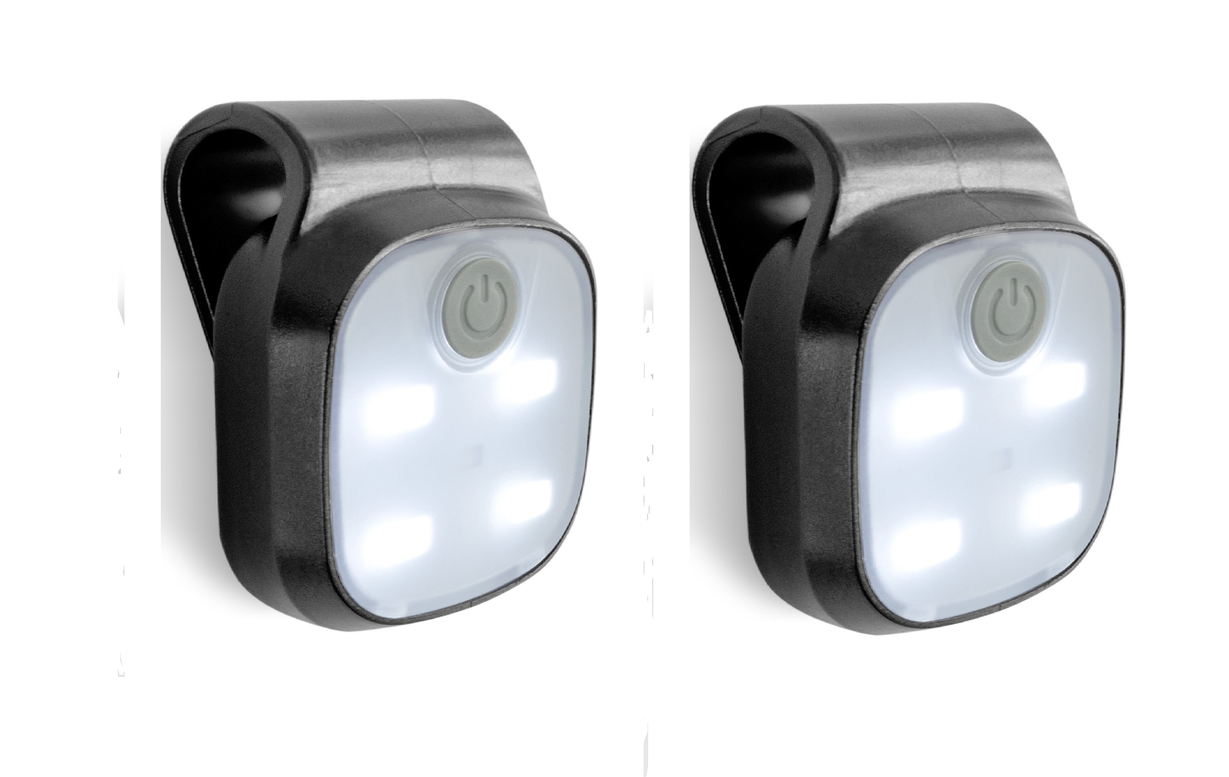 X4-LIFE LED Clip Leuchte | Mützenlicht | Stirnlampe LED Wiederaufladbar | Freihändig verwendbar | SOS Leuchte