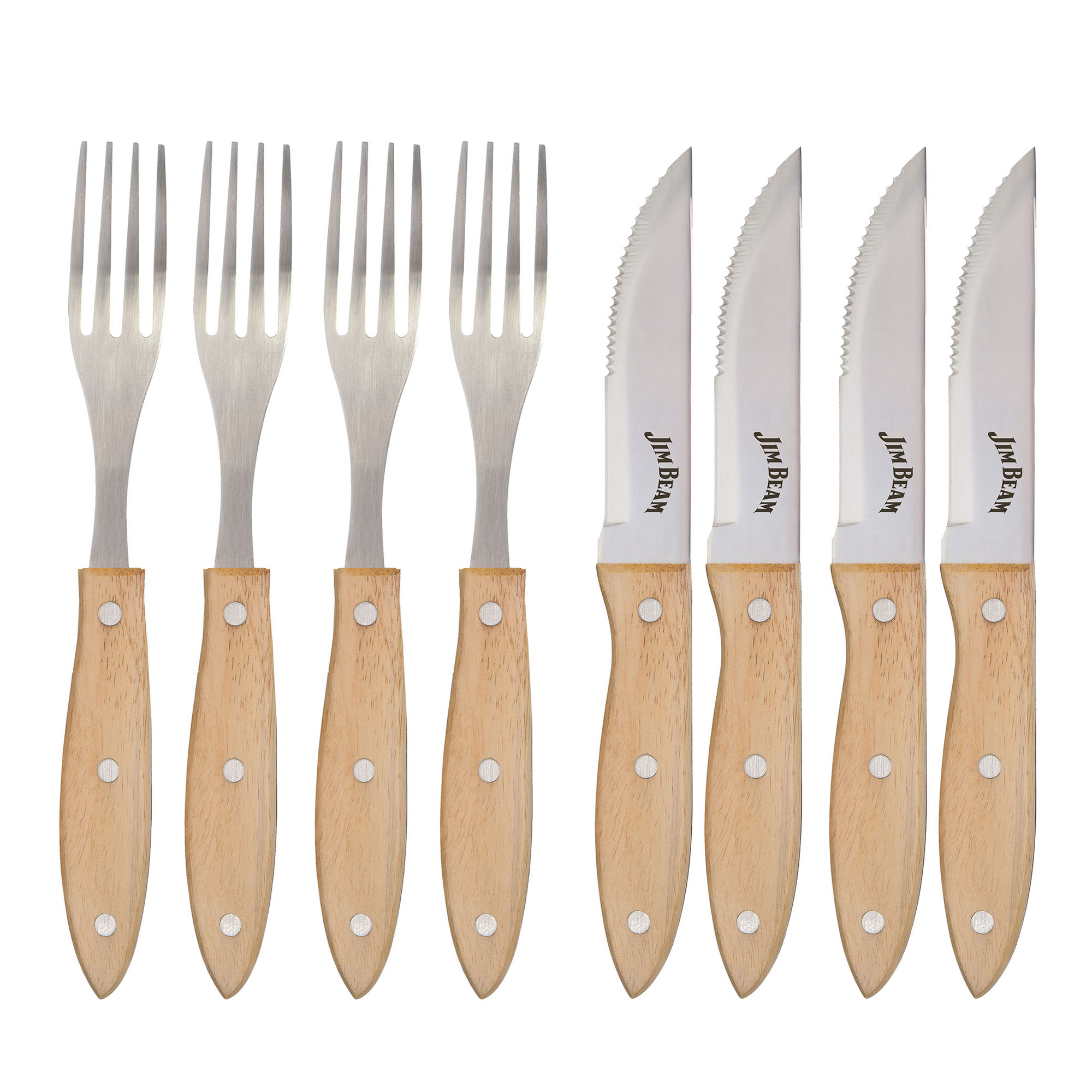 Jim Beam 2er Set Gabel & Messer im Doppelpack