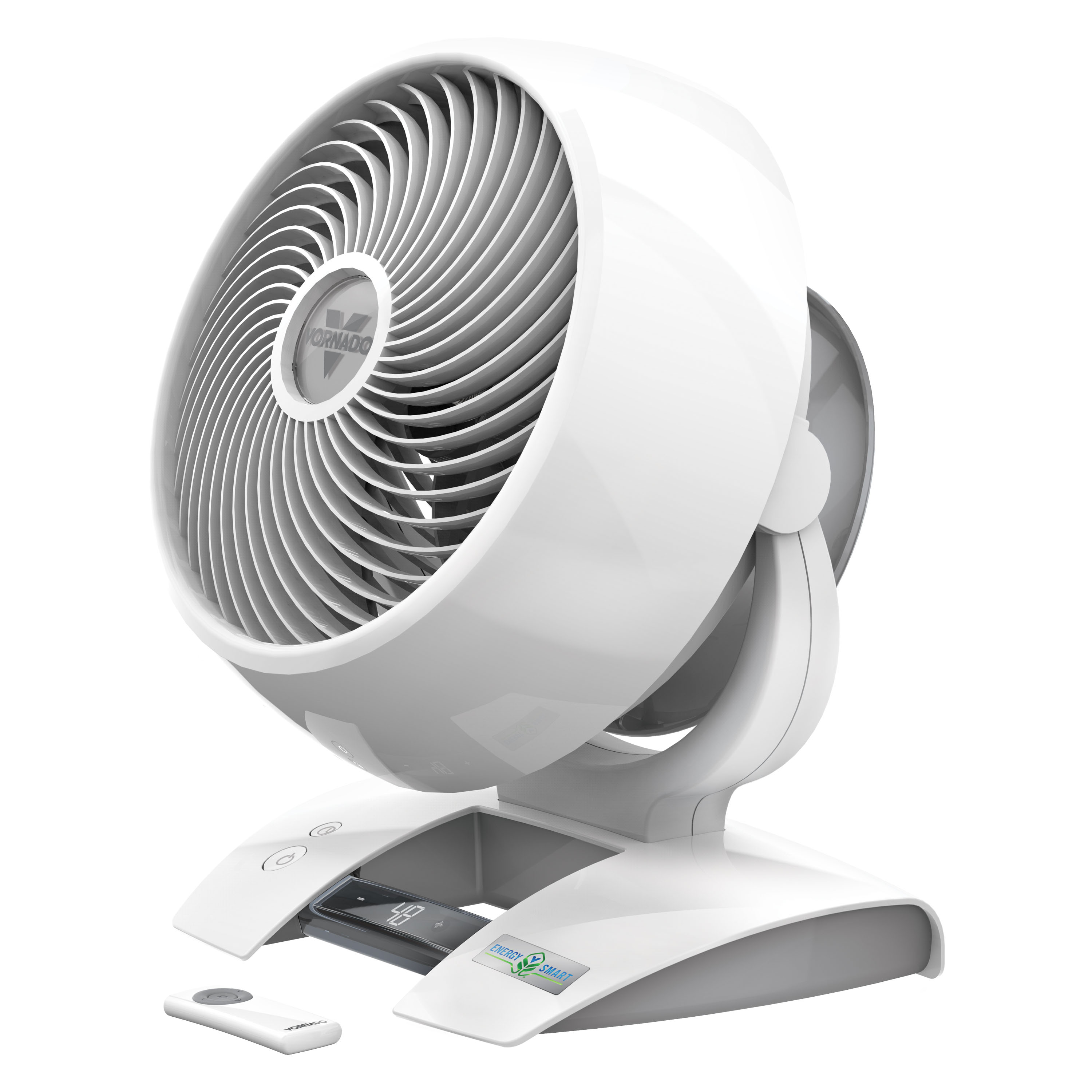 Vornado 6303DC Ventilator spart Energie Bodenventilator Timer Fernbedienung, Standventilator Lüfter Windmaschine leiser ventilator gleichmäßige Luftzirkulation am Kamin, neigung
