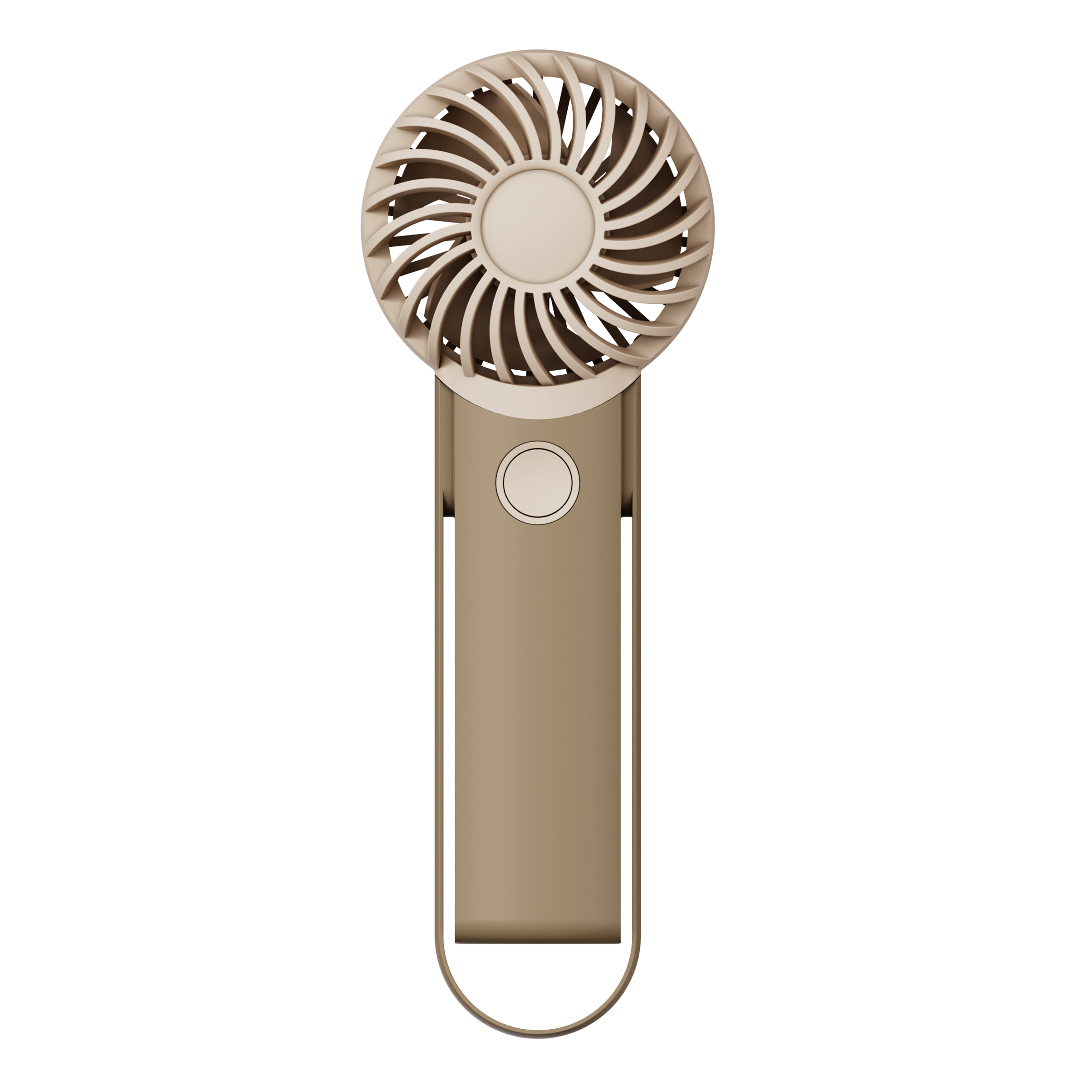 X4-LIFE Mini Handventilator - hellbraun