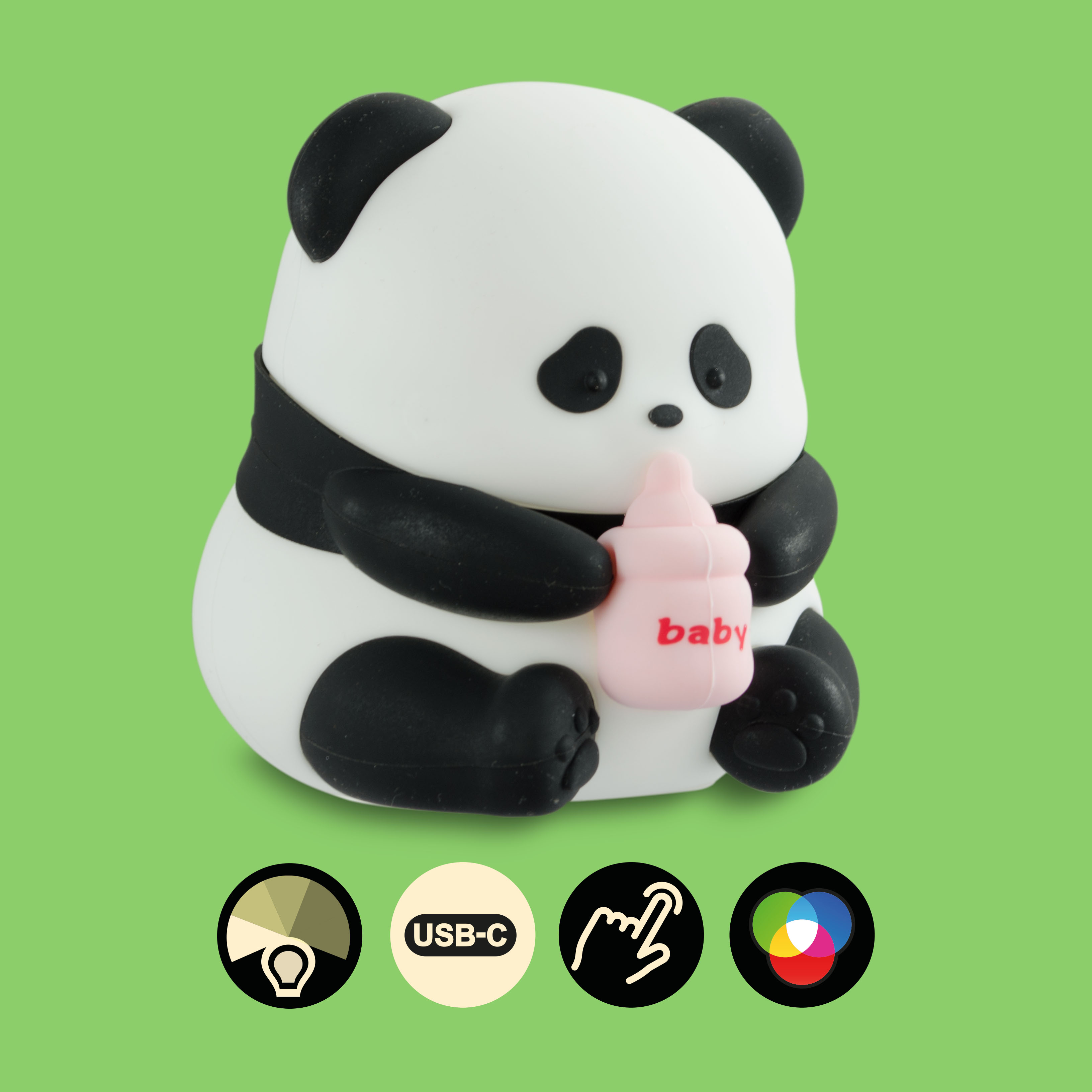 X4-LIFE LED Nachtlicht Panda