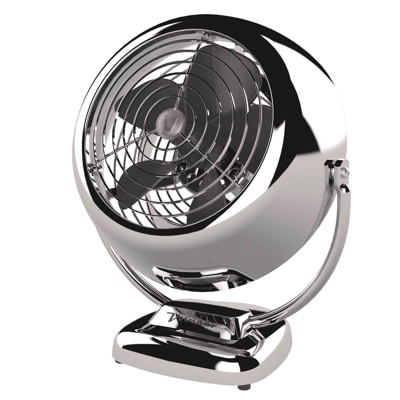 Vornado V Fan Ventilator verchromt - Lüfter Windmaschine Retro Design 39 dB 40W