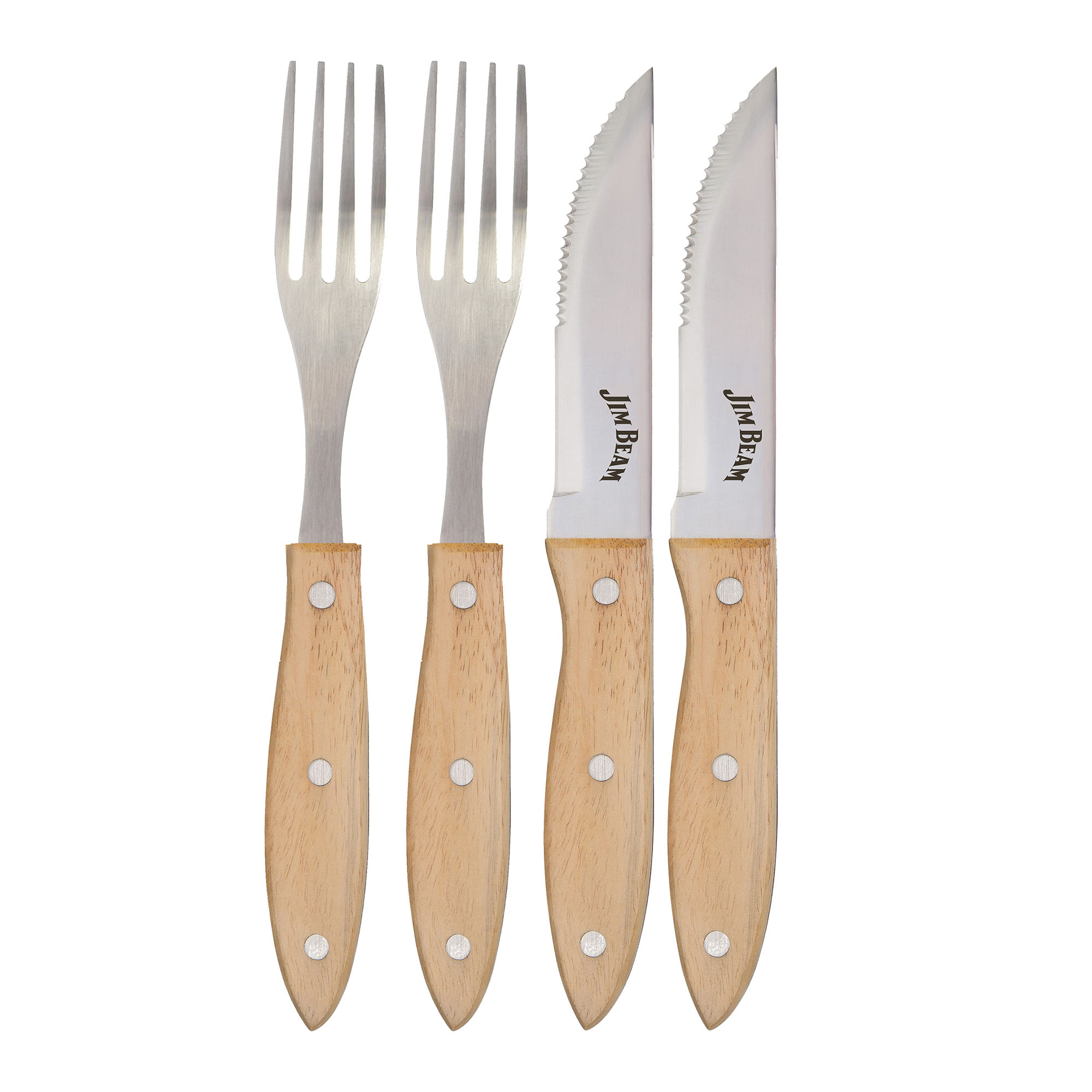 Jim Beam 2er Set Gabel & Messer im Doppelpack